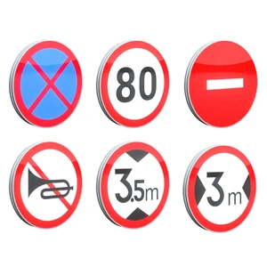 Factory Price LED Traffic Signage Customized Size Reflective Road Safety Street Sign