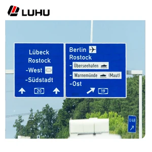 Customisable Aluminum Road Reflective Traffic Sign Board Customisable Traffic Warning Signs