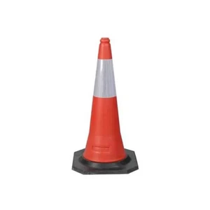 PVC Plastic Non-Reflective Traffic Cone for Road Safety Warning on Urban Roads Highways Airports