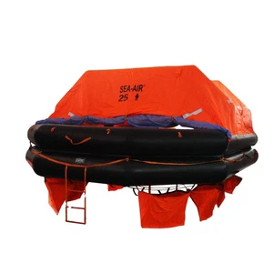 SOLAS Certified 25-Person Throw-overboard Inflatable Life Raft CCS Approved Marine Liferaft for Commercial Ships