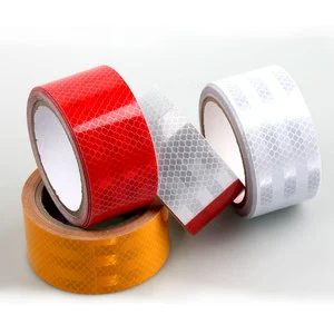 Factory Direct Sale Reflective Safety Warning Eye-catching Reflective Warning Tape Design Tape