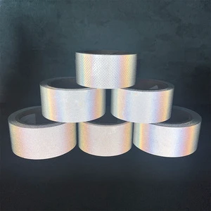 Reflective Material Manufacturer High Quality En20471 Certified Silver TC Reflective Tape for Jacket Vest