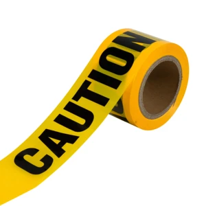 Yellow Do Not Enter Barricade Tape Non-Adhesive Safety Warning Tape with Bold Black Print Caution for Hazardous Areas