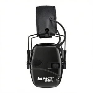 Foldable Tactical Shooting Earmuffs Electronic Impact Sound Amplification Anti-Noise Hearing Protection Headset for Outdoor