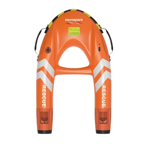 Small Unmanned Remote Controlled Lifebuoy Water Rescue Robot With Life-Saving Features for Rafts