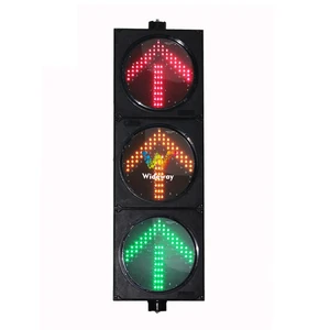 12-Year Factory Designed 300mm LED Traffic Light 3 Color Car Arrow Direction Signal Lamp Indicator Premium Traffic Lights