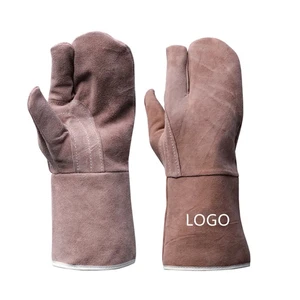Soft Suede Cowhide Welding Gloves In Reasonable Price Best Selling Leather Working Welding Gloves