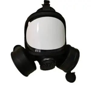 Full Face Gas Mask Respirator Mask Chemical Anti Industrial Tactical Rubber Silicone Civilian Gas MasK with Double Filter