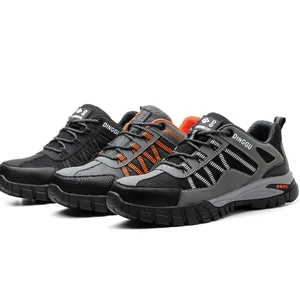 Fashion Safety Shoes Casual Industrial protection Steel Toe Nonslip Safety Shoes for Men Construction Work Shoes
