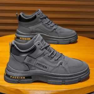 Labor Protection Men's Low-Top Shoes Autumn Construction Site Work Anti-Slip Breathable Wear-Resistant Waterproof for