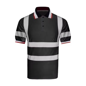 ZUJA Customized Industrial-Grade Durability Summer Breathable Safety Shirt Professional High Reflective Tape Work Safety Vest