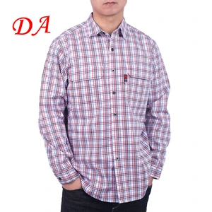 NFPA2112/CAT2 Certified Work Shirt Breathable Plaid Design Waterproof Anti-Static Customized For Fr Mining Work Wholesale