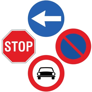 2026 Year Chinese Factory of Traffic Direction Signs for Prohibited Signs with Reflective Aluminum Road Signs
