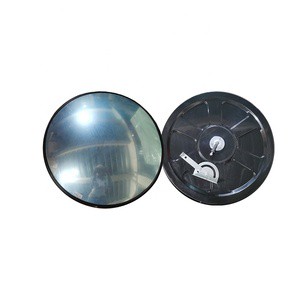 60cm Black Indoor Plastic Convex Road Mirror