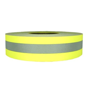 FR Reflective Tape for Clothing Fireproof Fabric 3M 9587 Equivalent Reflective Fabric Tape