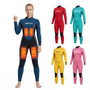 New Arrival Women Pro Diving Windproof Electric Heated Wetsuit Cave Diving 3-level Heat Control USB Electric Diving Suit