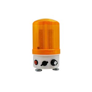 Good Quality LED Strobe Traffic Light Durable Solar Road Charging Magnetic Alarm Warning Light Traffic Safety IP68 Waterproof