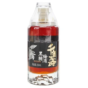 Wholesale Alcoholic Drink 10% Alcohol Content Dark Sugar Plum Wine
