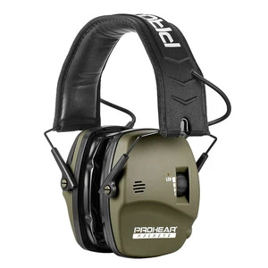 Custom Electric Hearing Protection for Shooting Noise Reduce 22DB Foldable Earmuff for Training Sport