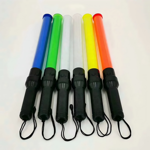 Waterproof Battery-Powered LED Traffic Baton Strobe Warning Light with Engineer Grade Retroreflective and Multiple Flash Modes