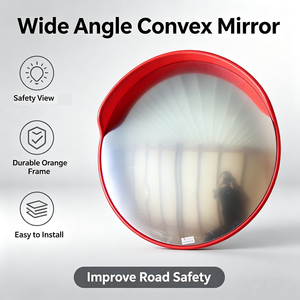 80cm Hot Sale PC Material Round Convex Mirror High Quality Outdoor/Indoor Convex Mirror