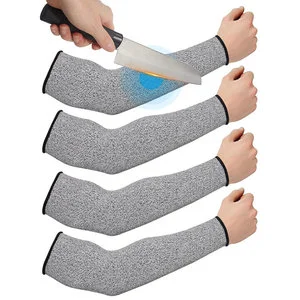 High Performance Nylon Long Sleeves Industry Driving Pet Use Cut Heat Resistant Protective Safety Anti-cut Arm Sleeve