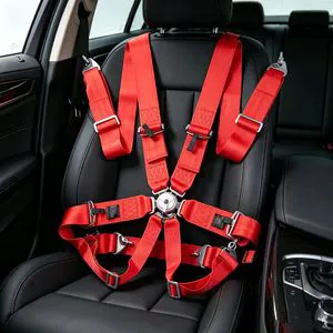 New Racing Seat Belt Car Modification Quick Release 3-inch Four/five Point E-sports Game Seat Belt Car Accessories