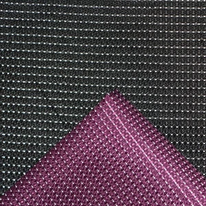 420D Woven Reflective Fabric Jacquard Noctilucent Reflective Fabric for Pet Belt Uniform