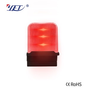 DC AC 12-220V Wide Voltage Universal Flashing Light for Security System Warning Light for Automatic Door Opener YET6142