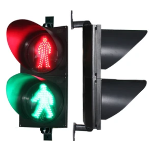 200mm 300mm Red Green Dynamic Pedestrian Led Traffic Light signal road cross light