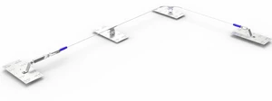 FCLIMB Cablestop SL Horizontal Lifeline Roof Anti-Fall Safety Rope Head Mounted Device Fall Arrester Protection