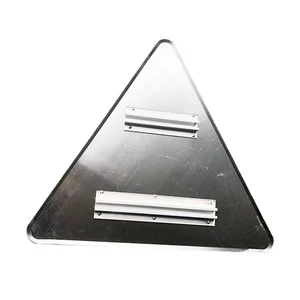 Reflective Traffic Sign Board Aluminum Road Sign Plate Highway Warning Safety Outdoor Directional Signage for Traffic System