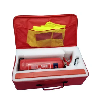 Road Safety Products Flexi-Safe Car Emergency Roadside Assistance Kit Portable Safety Bag