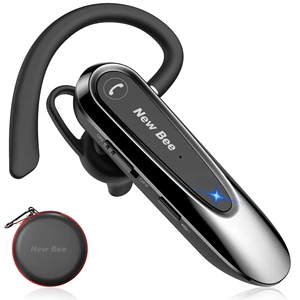 New Bee LC-B45 V5.0 Hand Free Wireless Bluetooth Headset Single Ear Ear Buds Business Bluetooth Earphone With Mute Button