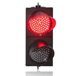 200mm LED Traffic Lights for Parking Lot Entrances and Exits