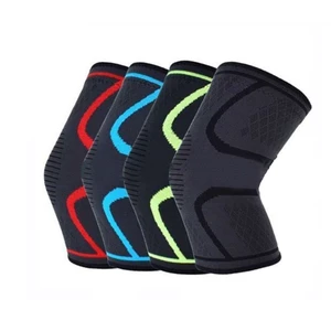 Knitted Knee Sleeve Sport Breathable Protect Elastic Knee Brace
