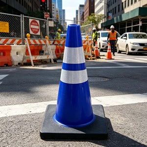 Durable 45cm Flexible PVC Traffic Warning Product Safety Cone Safe for Traffic & Road