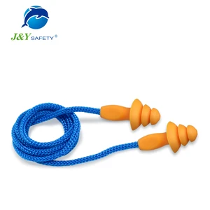 High Noise Reduction TPE Safety Customized Best Earplugs Own Logo ANSI NRR 26 DB