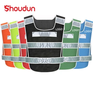 Quality Guarantee High Visibility Reflective Safety Vest Construction Work Protective Clothing Fluorescent Reflective Workwear