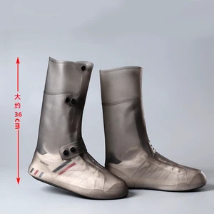 Spexcel New Black Reflective Pro Team Rain Overshoes Race Lightweight Softshell Shoes Cover For Cold And Wet Conditions