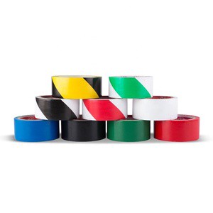 PVC Strong Adhesive Safety Biohazard Warning Tape Red White Cross Tape Detectable Warning Tape