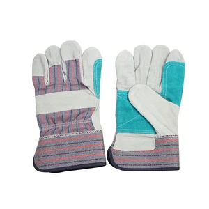 Sanjian High Quality Professional Custom Protection Leather Construction Safety Gloves 10in Welding Gloves for Welders
