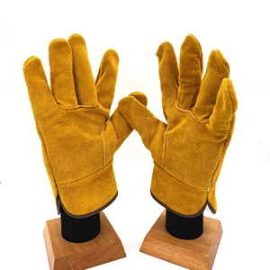 Full Cowhide Hand Welder Tig Leather Welding Gloves