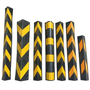 Road Rubber Speed Bumps & Driveway Humps-Traffic Safety Yellow/White/Black Cutting Service Available