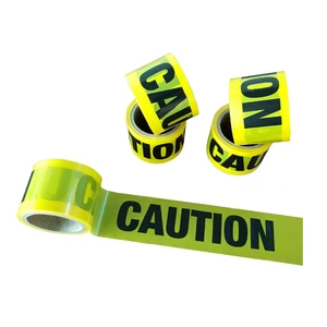Premium Yellow Caution Tape 3 Inch, 1000 Feet Bright & Bold for Dangerous Areas