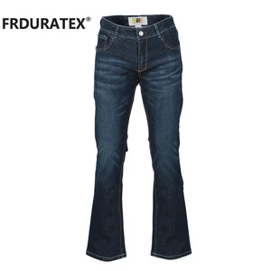 FRDURATEX Customized Logo Cotton Blue FR Work Workwear Stretch Safety Construction Work Pants For Women