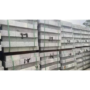 Newstar G603/G623 Granite Kerb Stone Palisade Light Grey Granite Pineapple Kerbstone Driveway Paving Stones Granite Curbstone