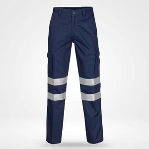 Wholesale Reflective Strip Work Pants for Men Construction Underground Engineering Labor Protection