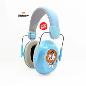 Lion Kids Earmuffs for Hearing Protection with Noise Reduction 27dB Ear Protection Headset Noise Canceling Headphones for Kids