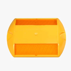 Enhanced Visibility and Safety Road Stud Reflective Plastic Traffic Warning Product for Better Visibility